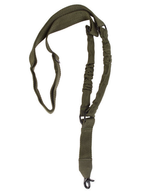 Mil-Tec tactical tragegurt m.bungee 1-point oliv