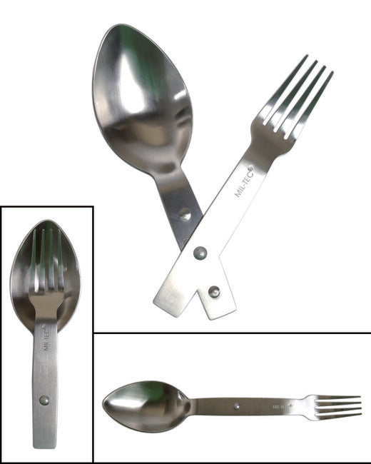 Mil-Tec klappessbesteck (miltec®-göffel) s/steel