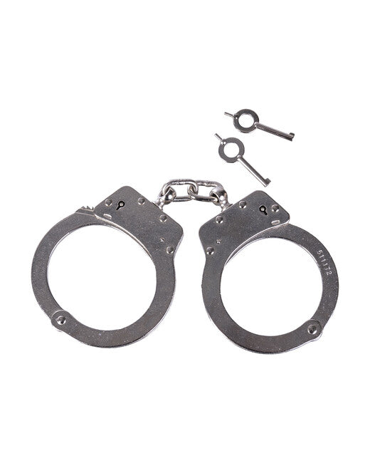 Mil-Tec DOUBLE LOCK Handschellen Polizei Kettenglied silberne
