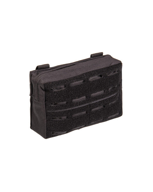 Mil-Tec Hülle klein LASER CUT horizontal MOLLE, schwarz
