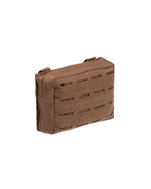 Mil-Tec Hülle klein LASER CUT horizontal MOLLE dark coyote