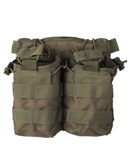 Mil-Tec mag.tasche open top double oliv