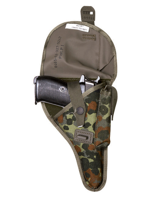Mil-Tec P1(P38) Pistolenholster BW ohne Adapter flecktarn