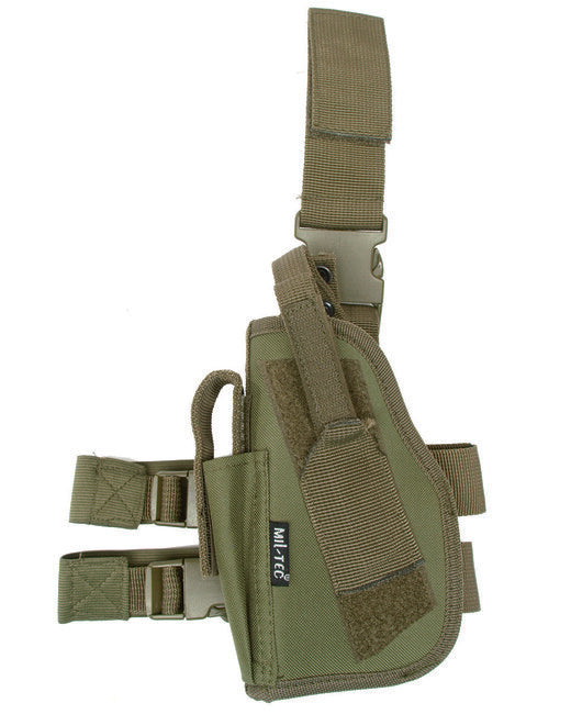 Mil-Tec Holster Pistolenbein LINKS oliv