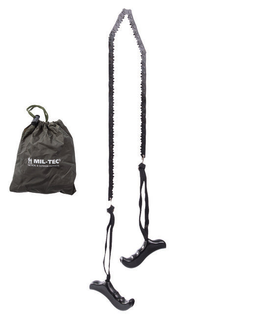 Mil-Tec 73cm kettensäge m.griffen u.etui