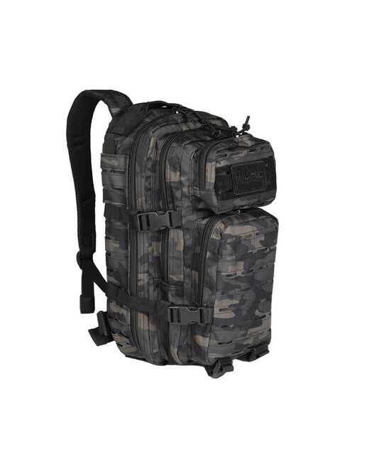 Mil-Tec us assault pack sm laser cut dark camo