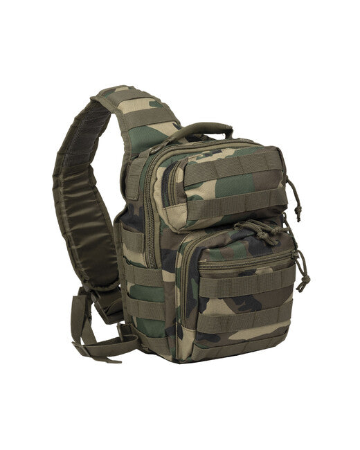 Mil-Tec one strap assault pack sm woodland