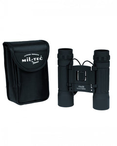 Mil-Tec zložljiv daljnogled 10x25, črn