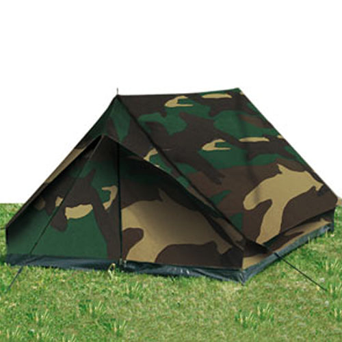 Mil-Tec MINI PACK SUPER Zelt für 2 Personen woodland