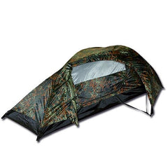 Mil-Tec Recom einmannzelt flecktarn