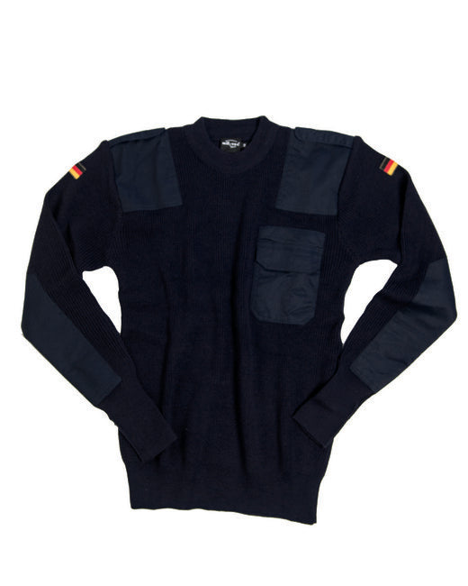 Mil-Tec Pullover BW mit tasche blau