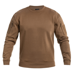 Mil-Tec Tactical round neck sweatshirt, dark coyote