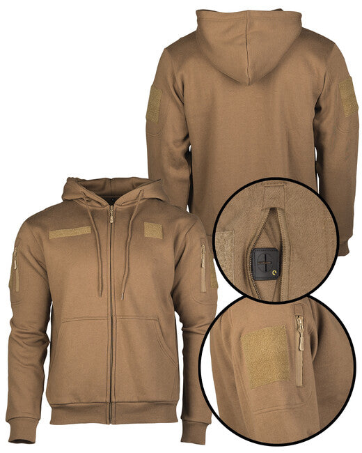 Mil-Tec Tactical kapuzenjacke dark coyote