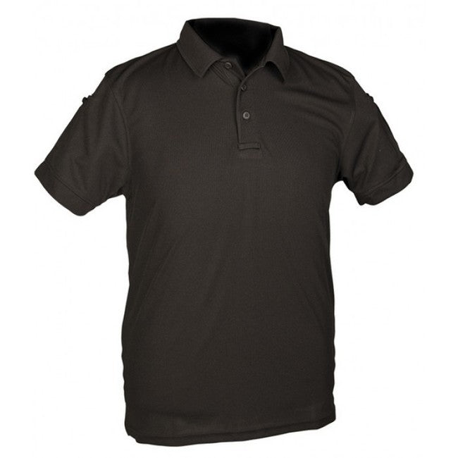Mil-Tec Tactical Polo-Shirt, schwarz