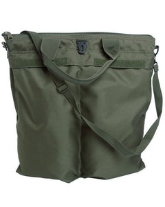 Mil-Tec US Helmet Bag with Straps, Green