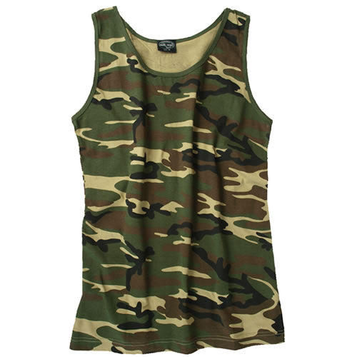 Mil-Tec Tanktop Herren- Woodland