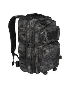 Mil-Tec LG Dark Camuflage Laser Cut Attack rucksack