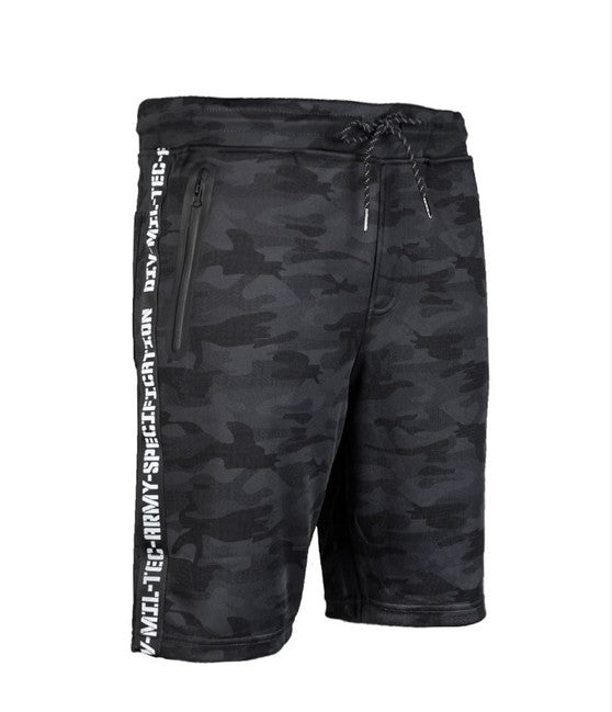 Mil-Tec Training herren-Shorts, dark camo