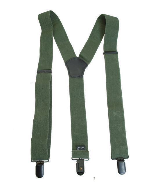 Mil-Tec Hosenträger m. clip oliv