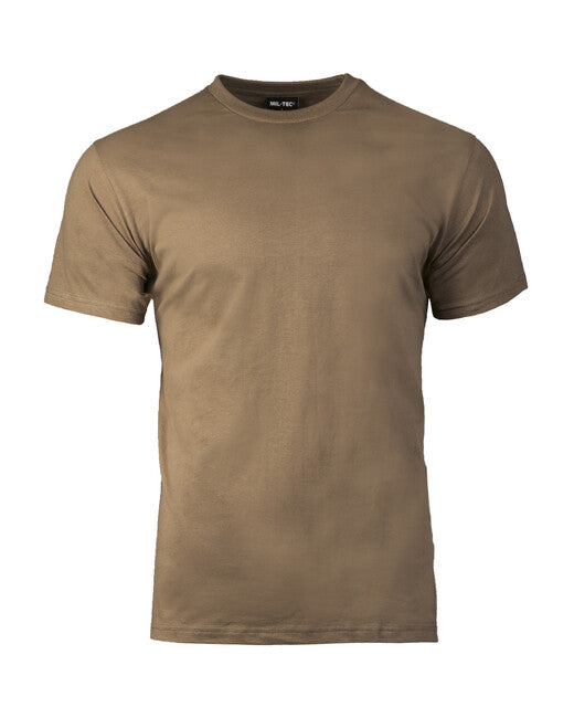 Mil-Tec US STYLE T-shirt Kurzarm, coyote brown