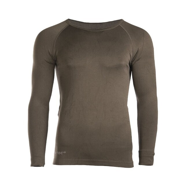 Mil-Tec T-Shirt Langarm SPORTS, OLIVA