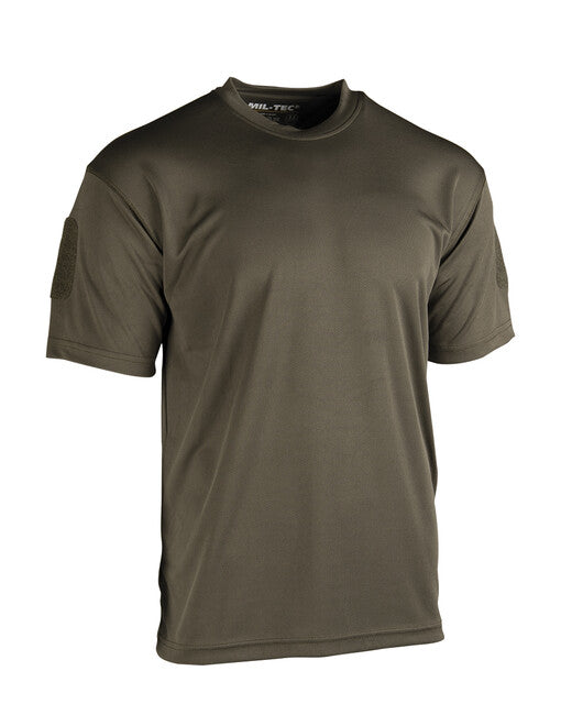 Mil-Tec QUICK DRY T-shirt taktisch kurzarm grün