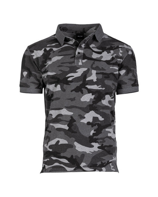 Mil-Tec Poloshirt Prewash co.pikee Urban