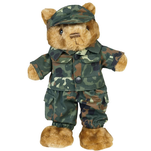 Mil-Tec flectar Uniform für kleinen Teddybär