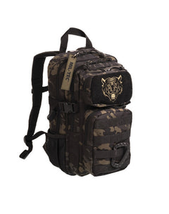 Mil-Tec US Kinder-Assault-Rucksack multitarn, black, 14L