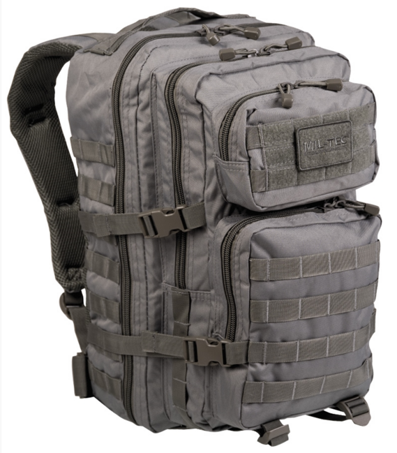 Mil-Tec US Assault Rucksack Large, foliage, 36L