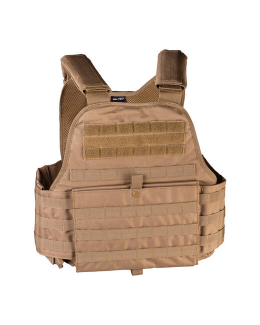 Mil-Tec plate carrier weste coyote