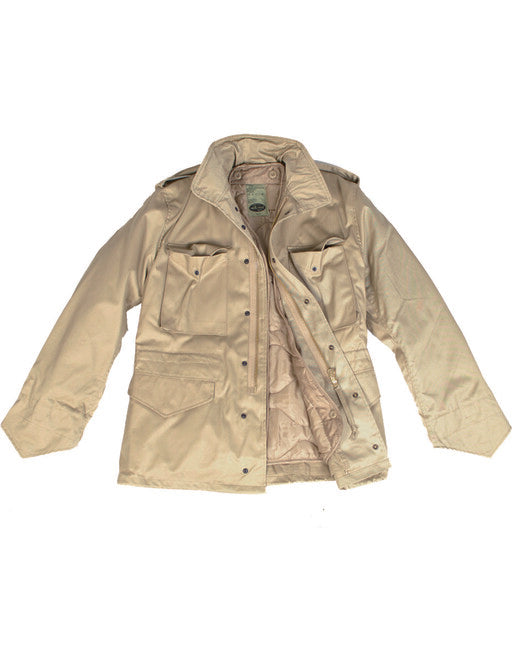 Mil-Tec US M65 Winterjacke sandfarben