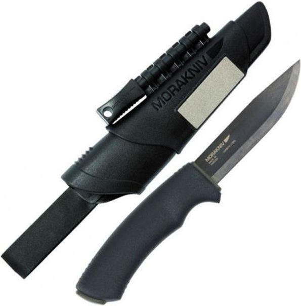 Mora of Sweden Bushcraft Survival Messer schwarz