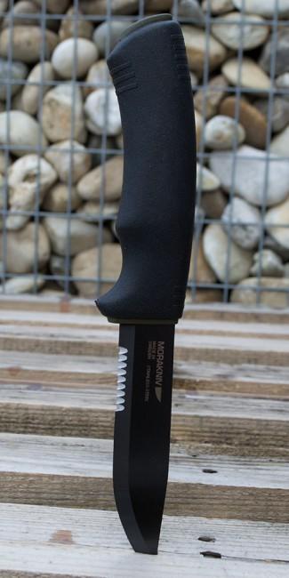 Mora of Sweden Bushcraft SRT Messer schwarz