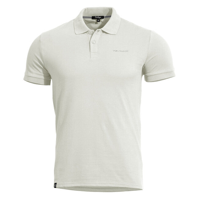 Pentagon Poloshirt Moth Piquet, weiß