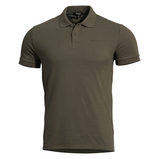 Pentagon Poloshirt Moth Piquet, ranger green