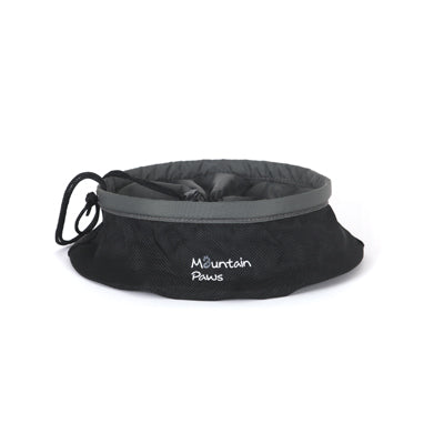 Mountain Paws Paws Hundefressnapf faltbar schwarz