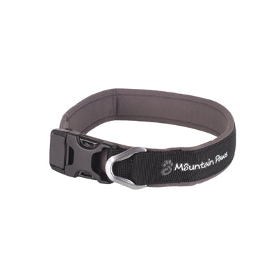 Mountain Paws Hundehalsband schwarz
