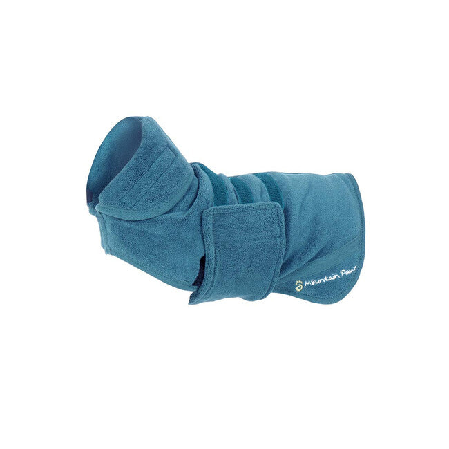 Mountain Paws Bademantel für Hunde Hundemäntel medium, blau