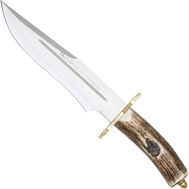 Muela Magnum-23 mHorngriff Messer mit feststehender Klinge