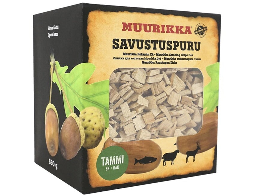 Muurikka Räucherchips 550g, eiche