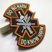 WARAGOD Gesticktes Patch Do No Harm The Vintage Totem Legion Symbol 04