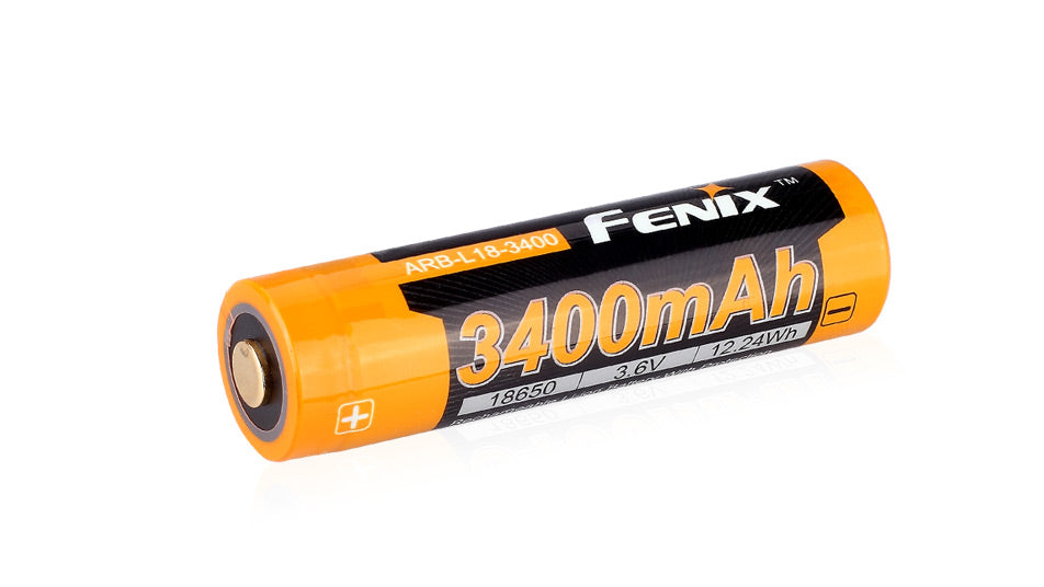 Fenix 18650 wiederaufladbare batterie 3400mAh li-ion