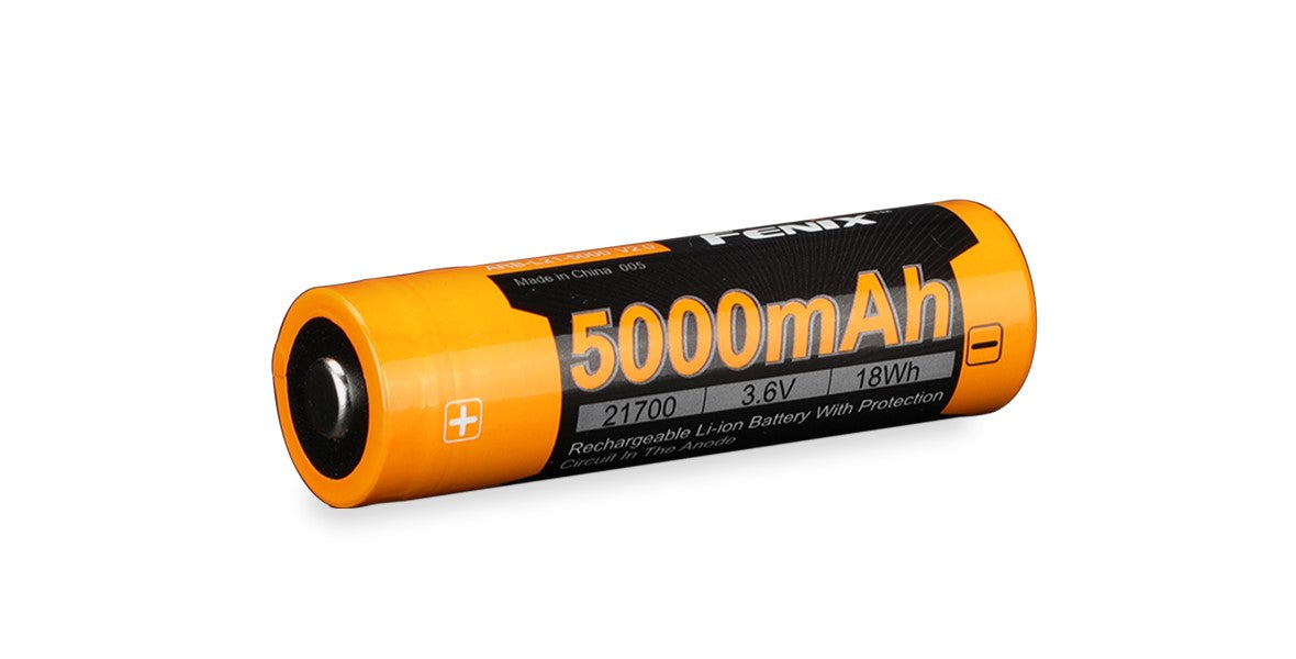 Fenix nabíjateľná batéria 21700 5000 mAh, Li-Ion