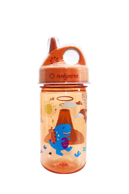 Nalgene Grip-n-Gulp Sustain Babyflasche 0,35 l orange vulkanisch