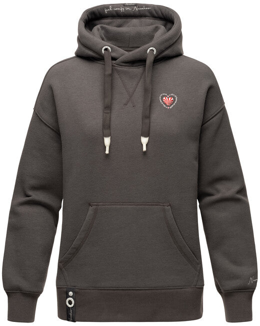 Navahoo Goldfee damen hoodie Dunkelgrau