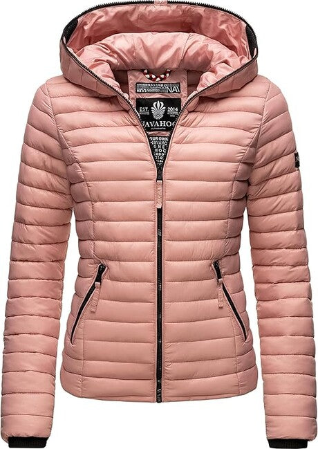 Navahoo Kimuk damen Übergangsjacke mit Kapuze, powder rose