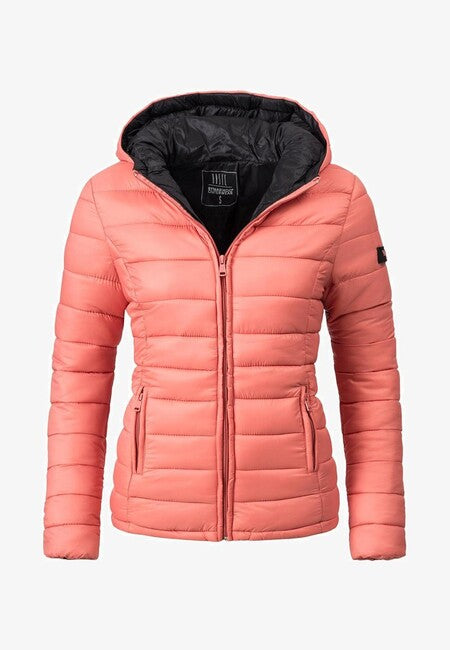 Navahoo Lucy damen Übergangsjacke mit Kapuze, koralle