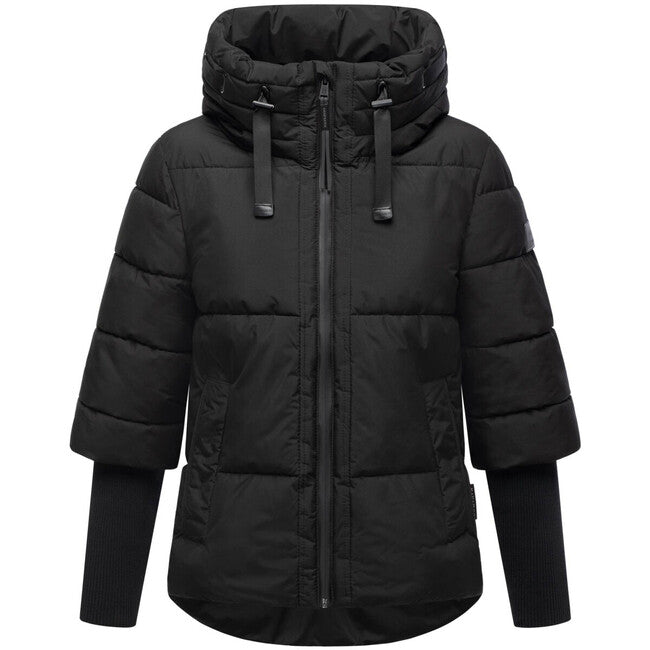 Navahoo Lotusherz XIV damen Winterjacke, schwarz