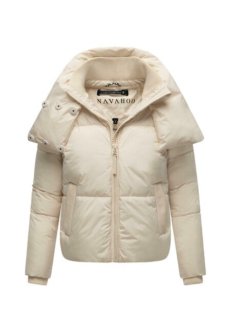 Navahoo Traumelfe 14 damen Winterjacke creme